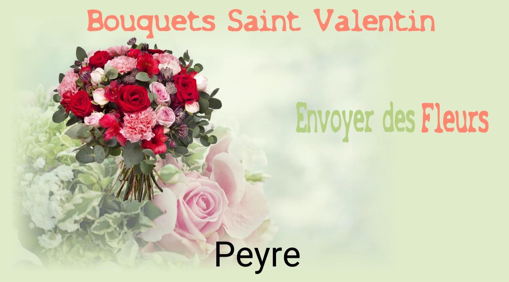 Roses de Saint-Valentin livrées à Peyre
