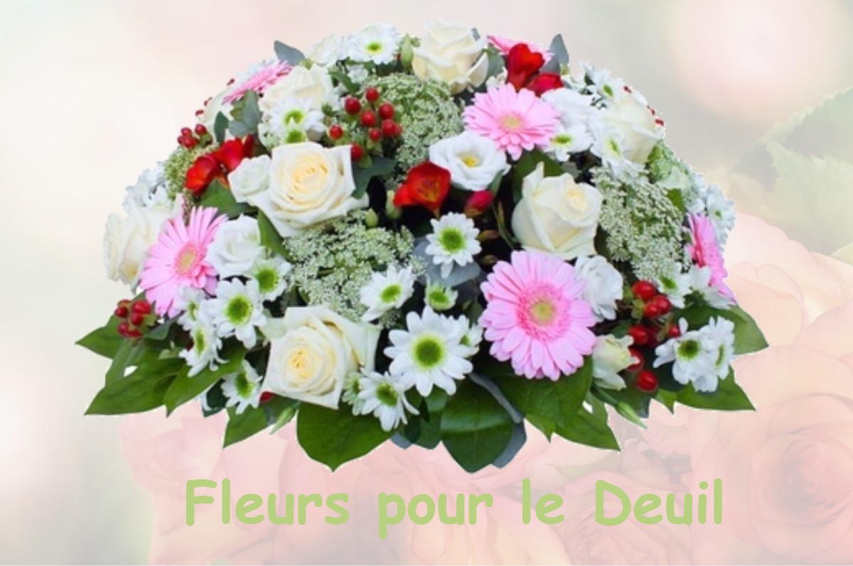 fleurs deuil PEYRE